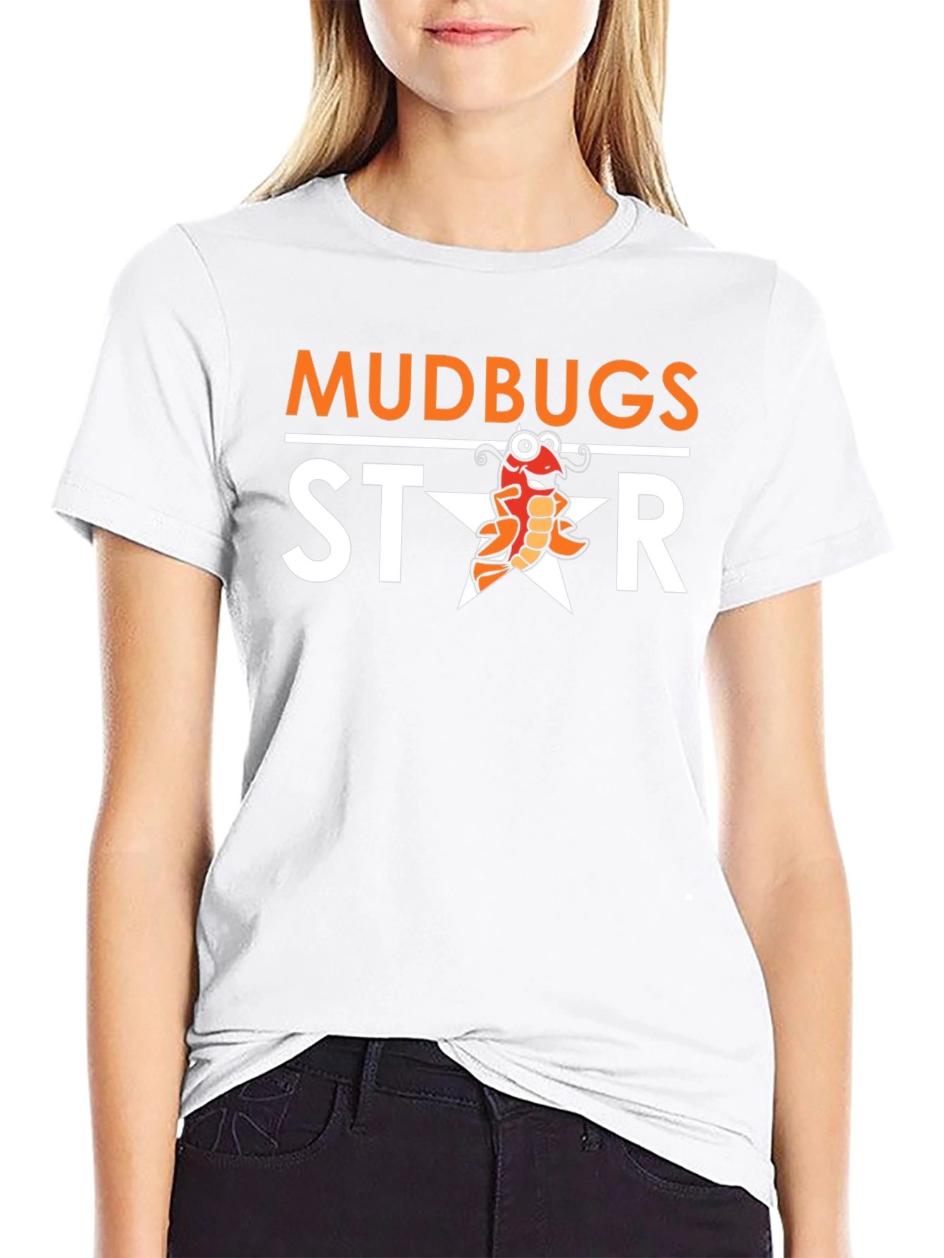 Mudbugs Star T-Shirt - Funny Crawfish Graphic Tee