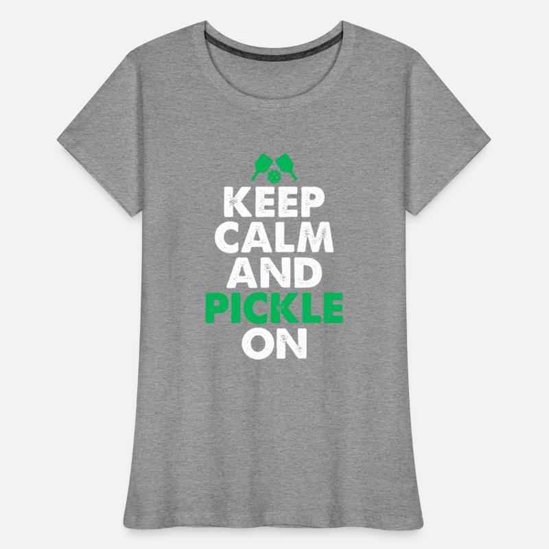 Keep Calm And Pickle On T-Shirt Design
