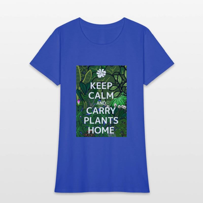 Keep calm carry plants parody meme (jungle theme)