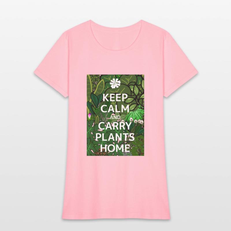 Keep calm carry plants parody meme (jungle theme)
