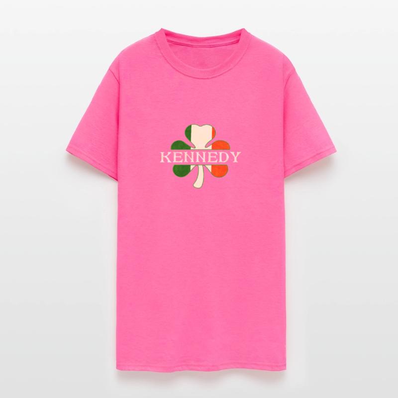 Kennedy Irish Surname Ireland Flag Shamrock