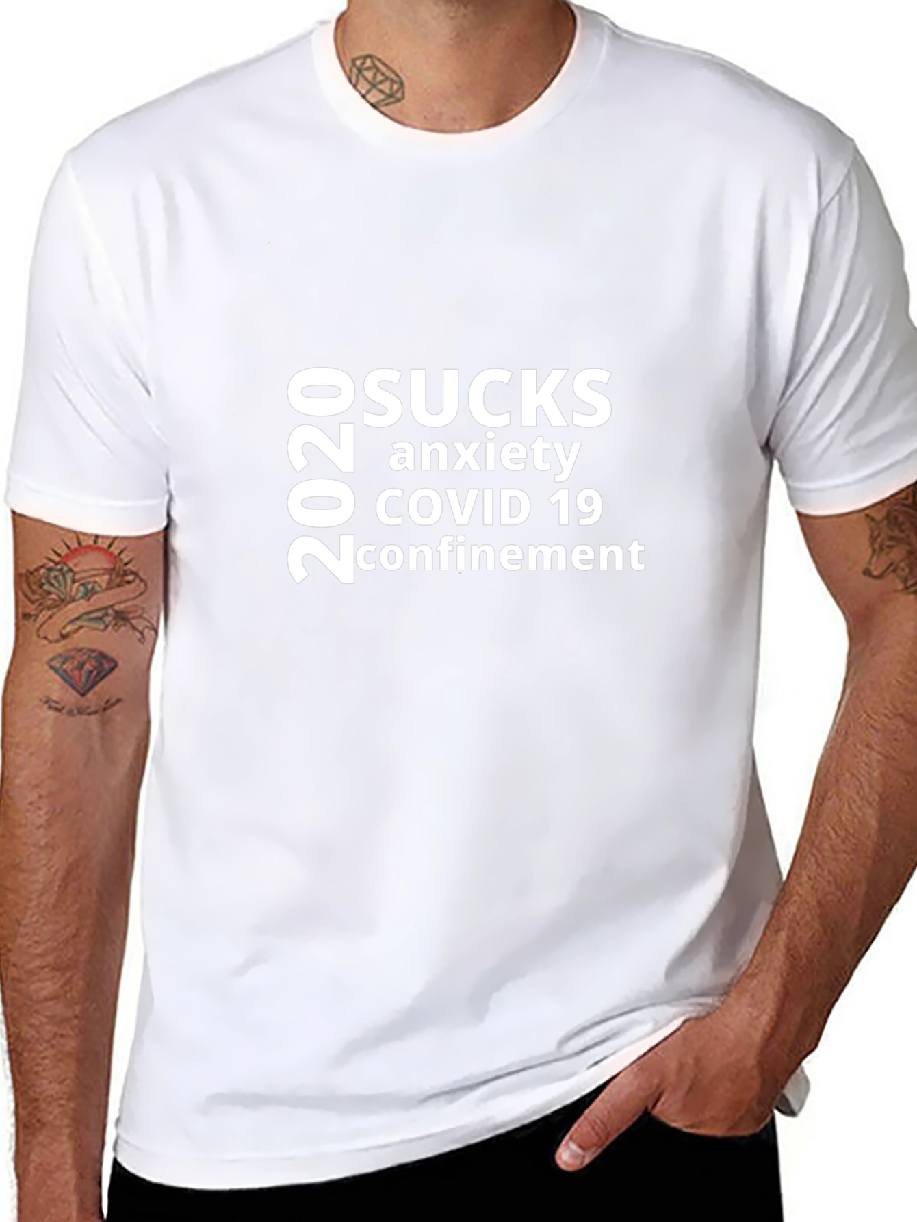 2020 Sucks T-Shirt - COVID Anxiety Confinement Tee