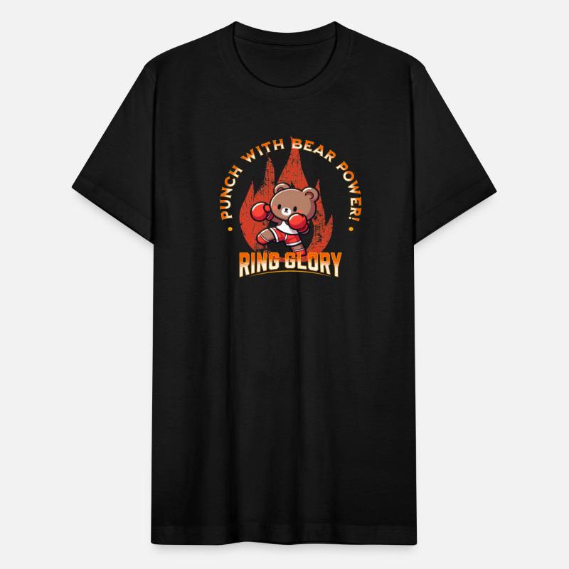 Kickboxing Bear Decal