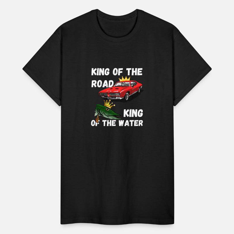 King of the road King of the water. Funny car fish