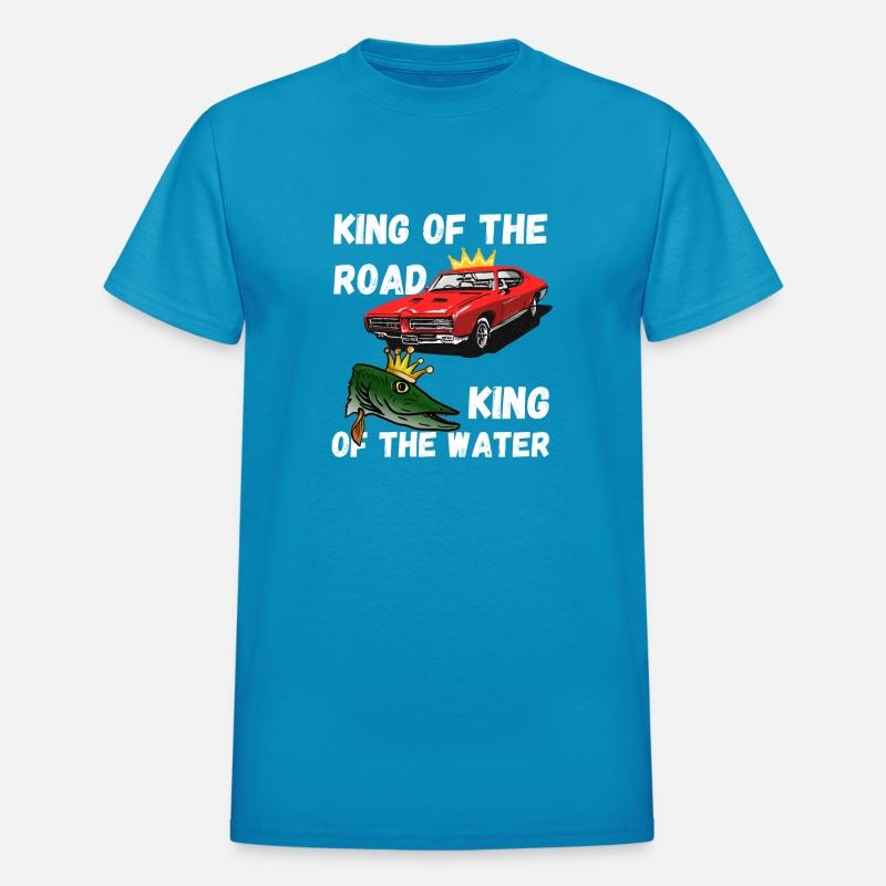 King of the road King of the water. Funny car fish