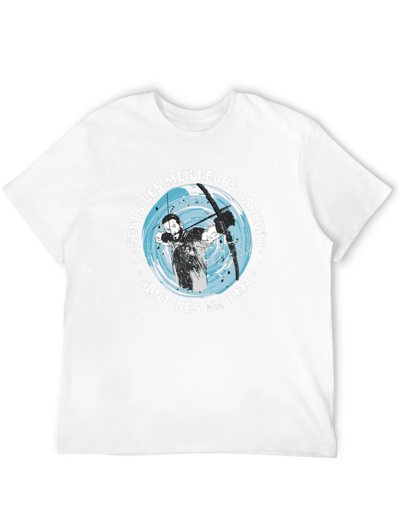 Archers Born in 1994 Black Graphic Tee