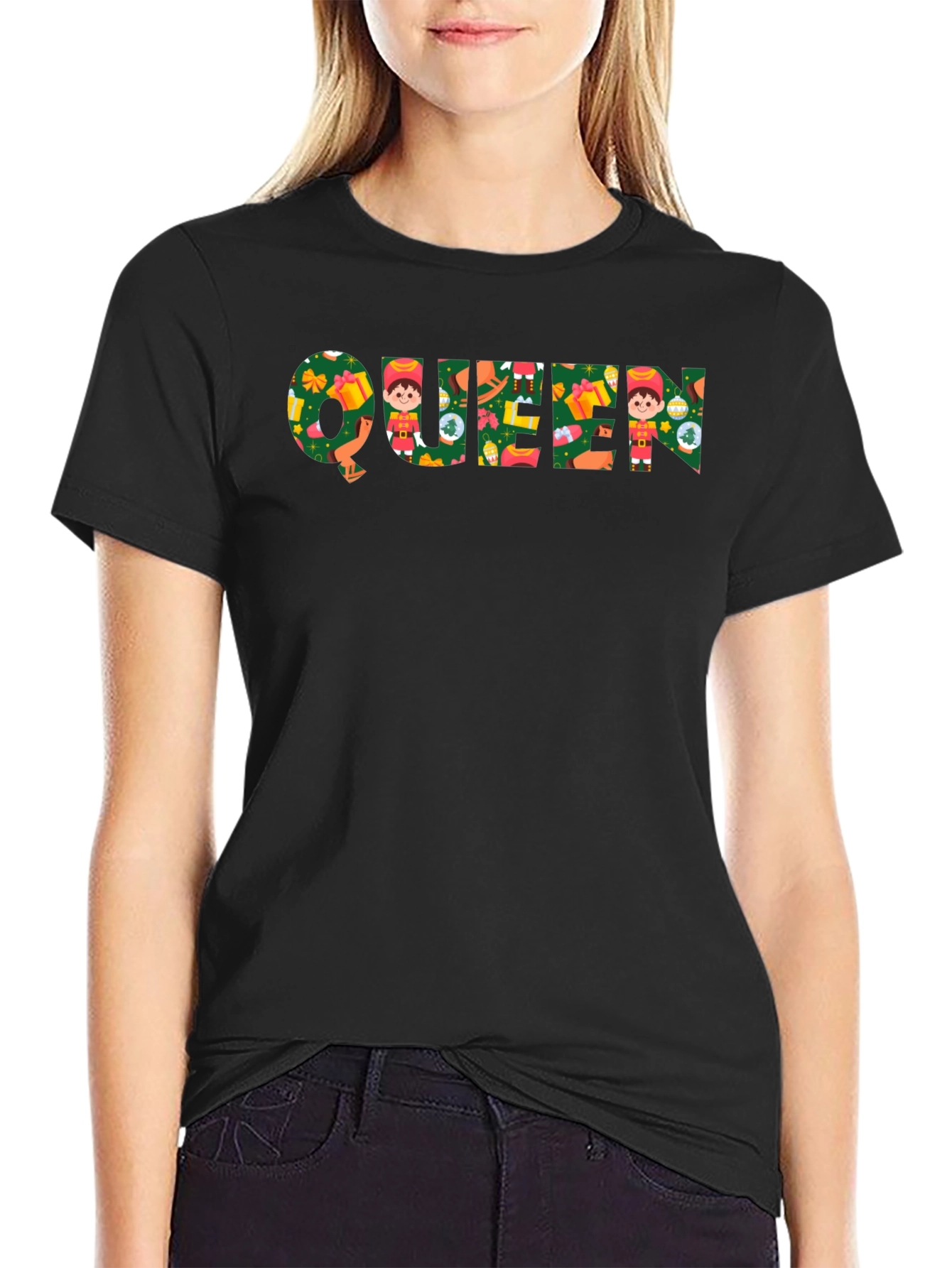 Christmas Queen T-Shirt - Holiday Festive Style