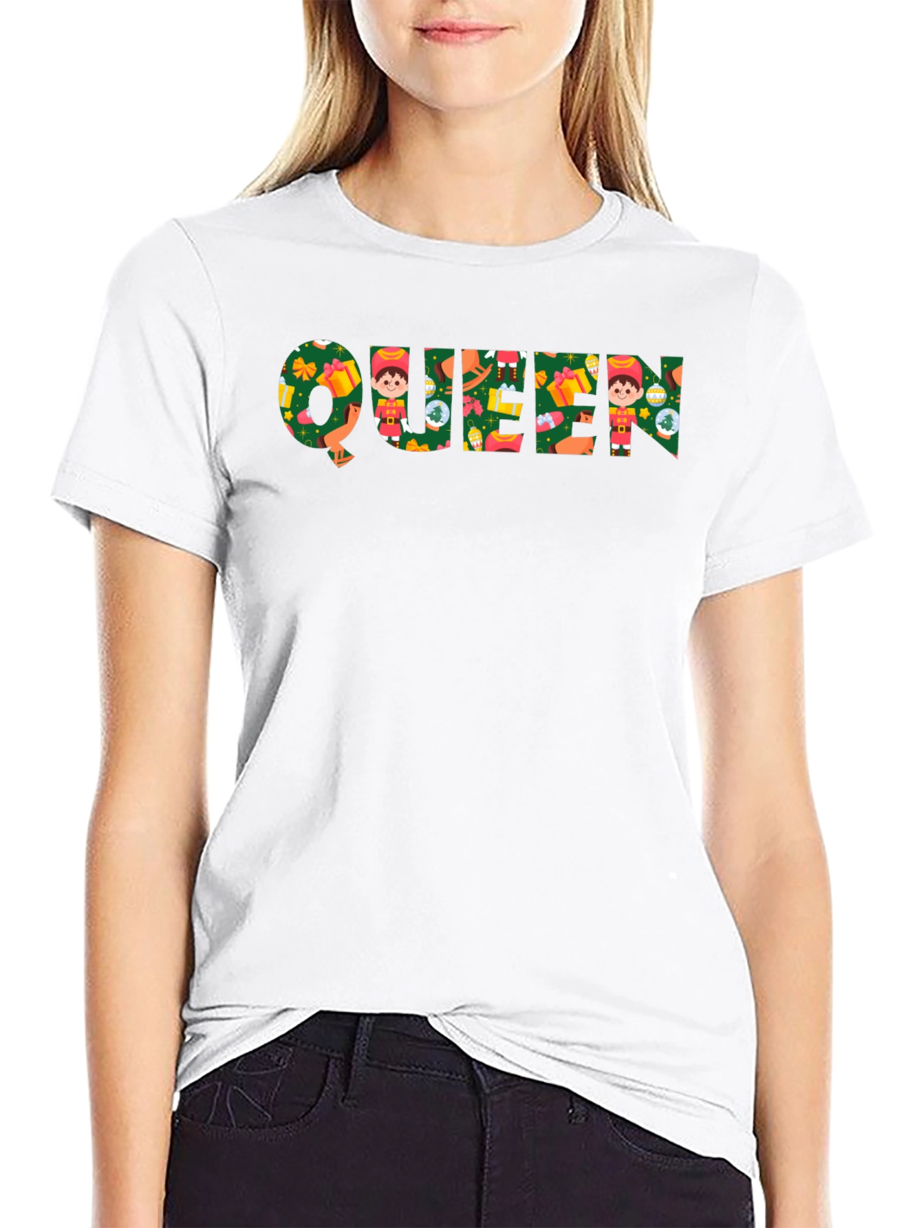 Christmas Queen T-Shirt - Holiday Festive Style