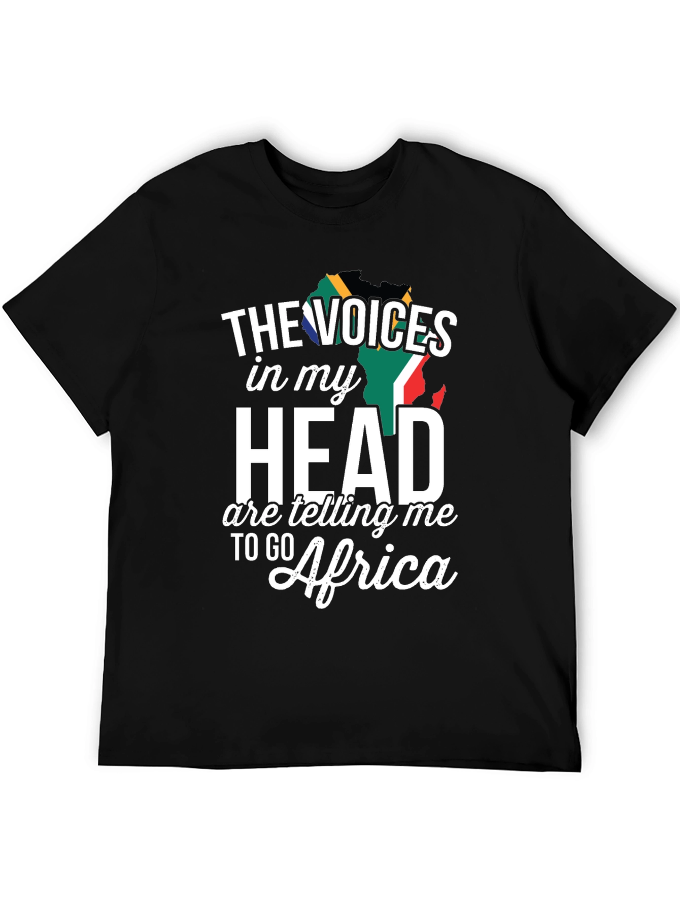 Voices in My Head Africa T-Shirt