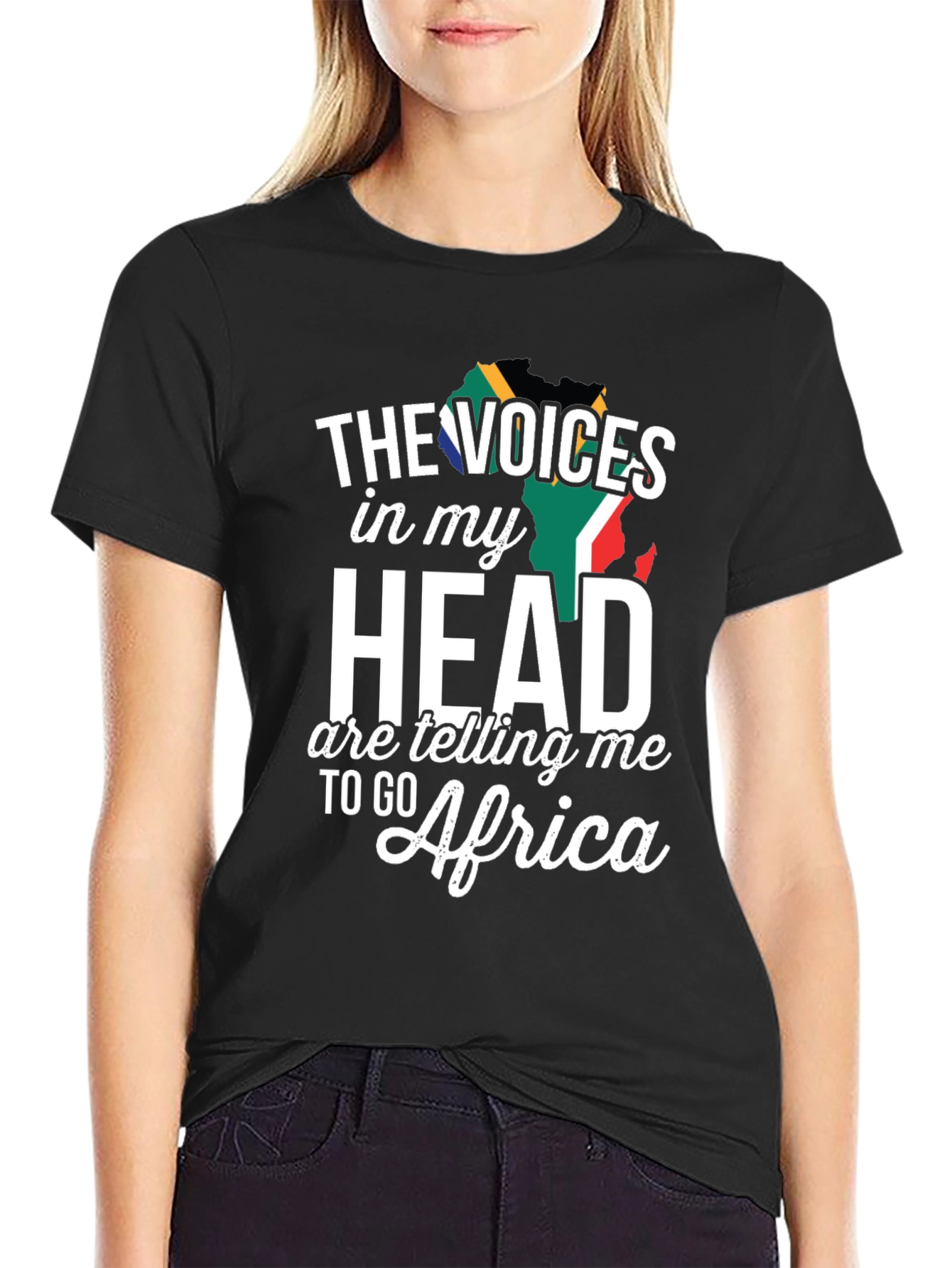 Voices in My Head Africa T-Shirt