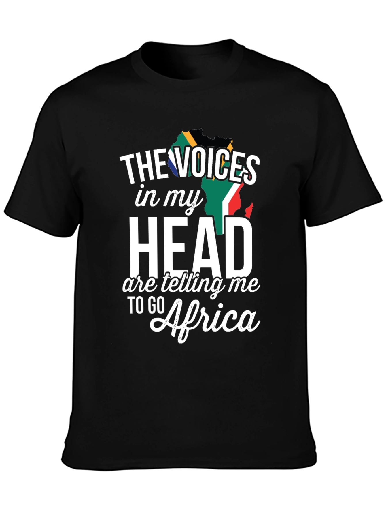 Voices in My Head Africa T-Shirt