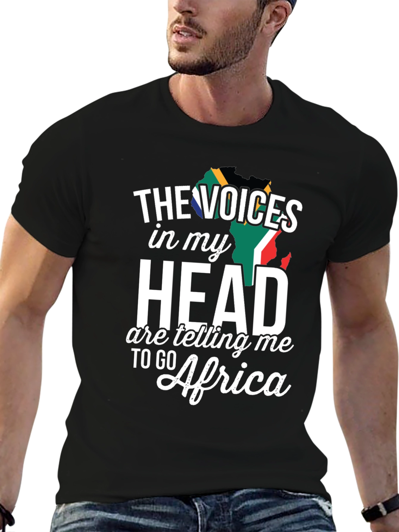 Voices in My Head Africa T-Shirt