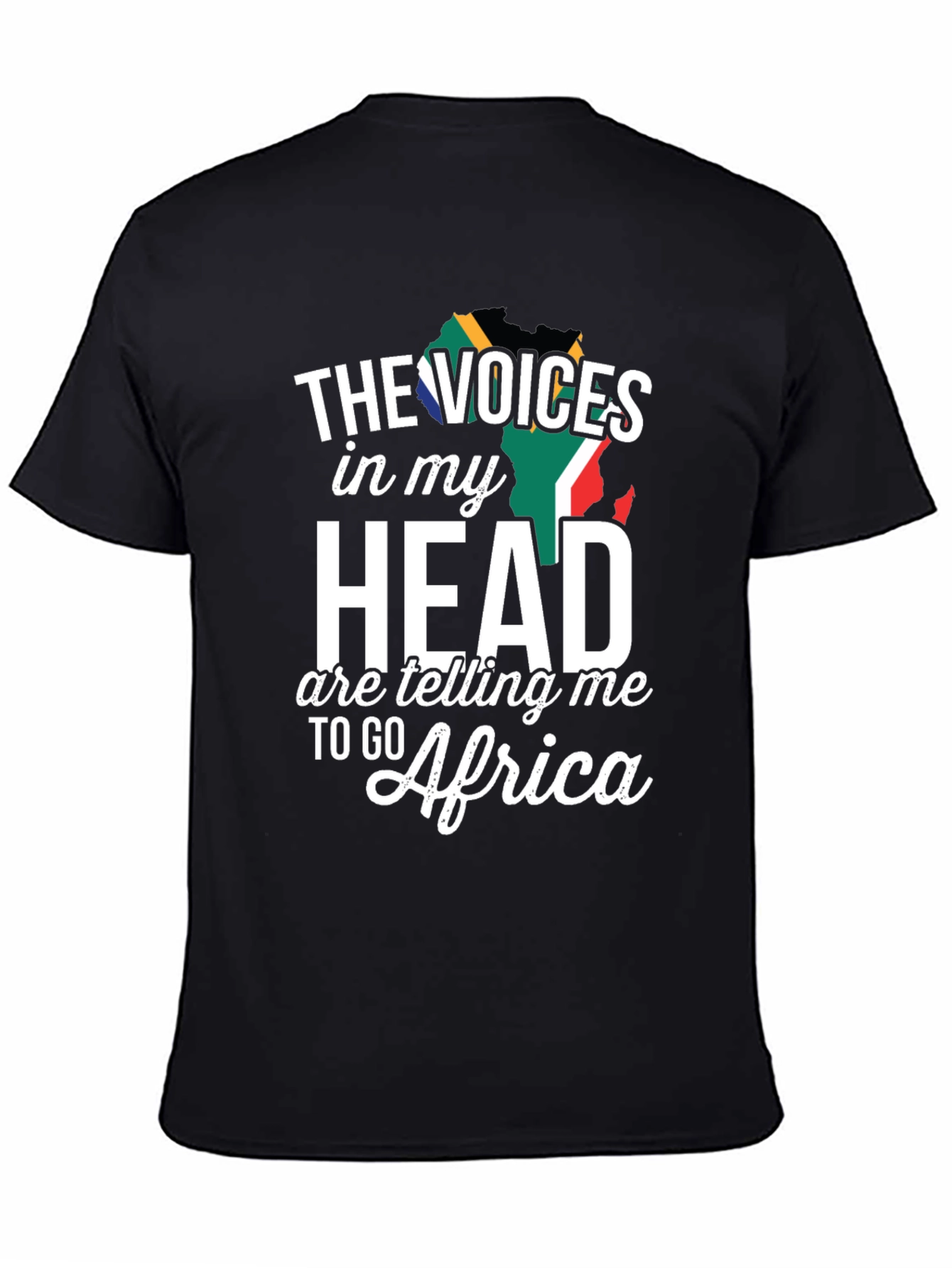 Voices in My Head Africa T-Shirt