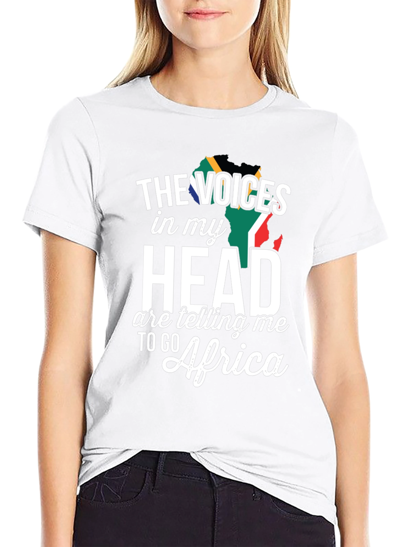 Voices in My Head Africa T-Shirt