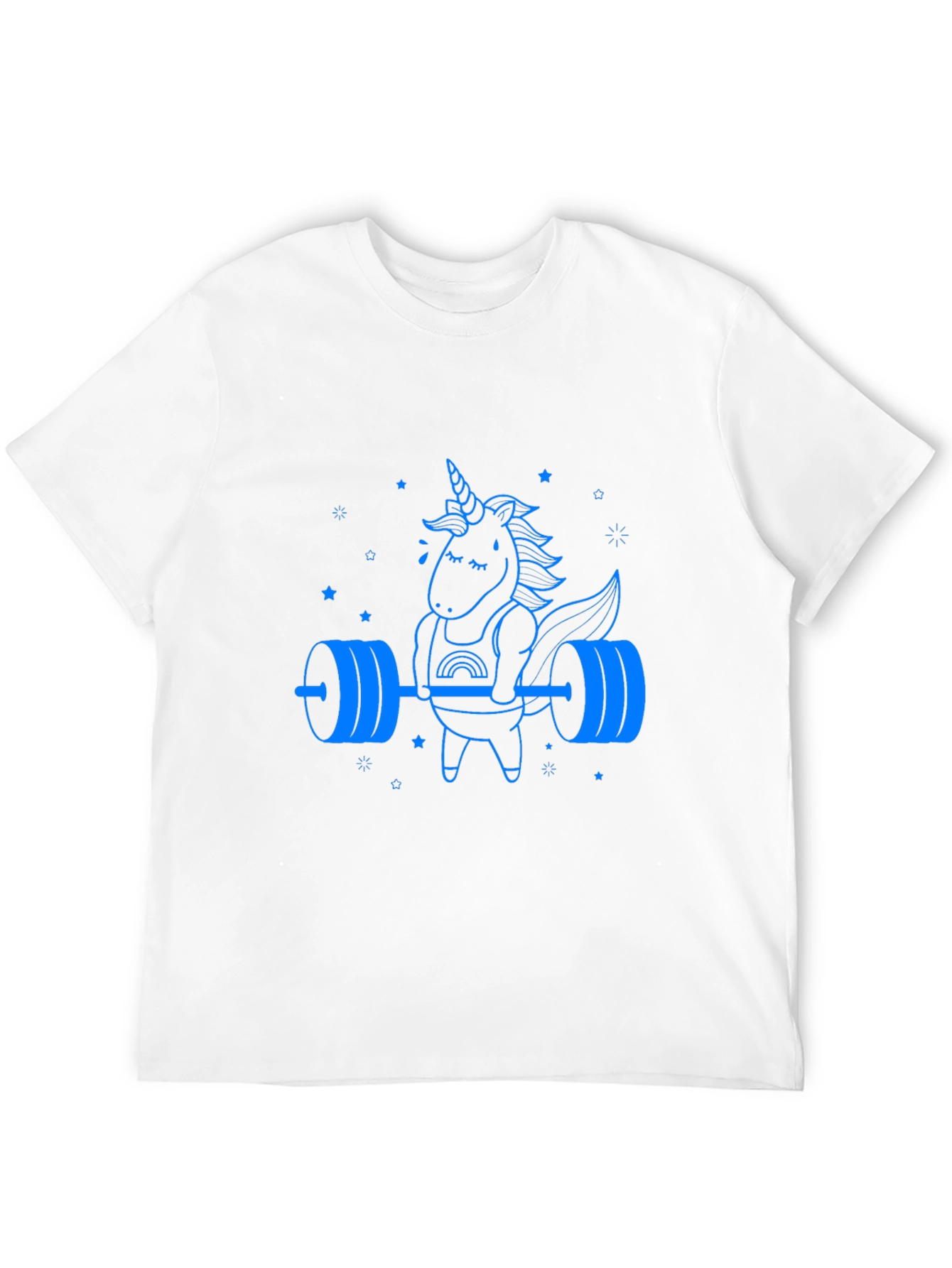 Unicorn Lifting Barbell Graphic Tee
