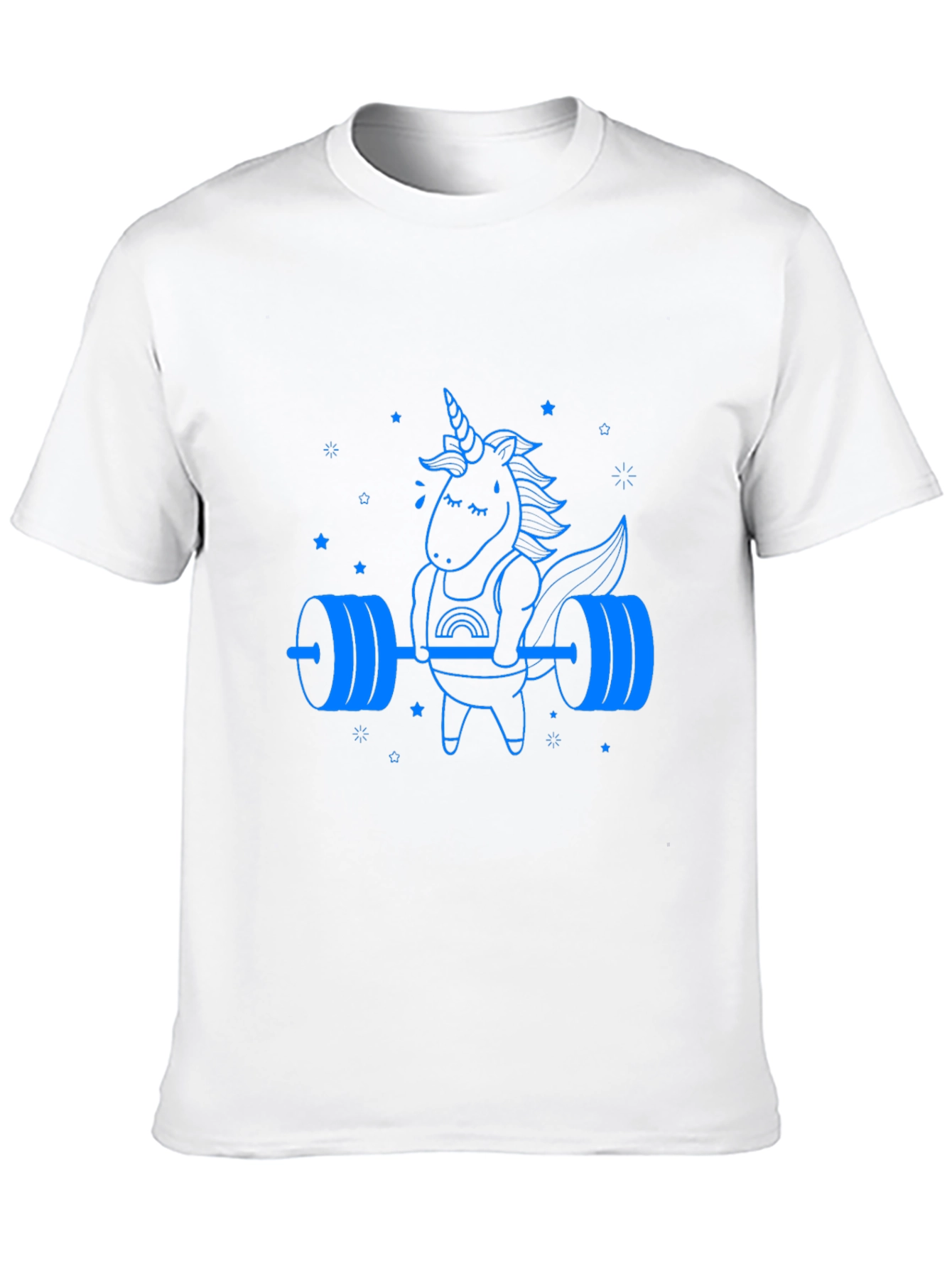 Unicorn Lifting Barbell Graphic Tee