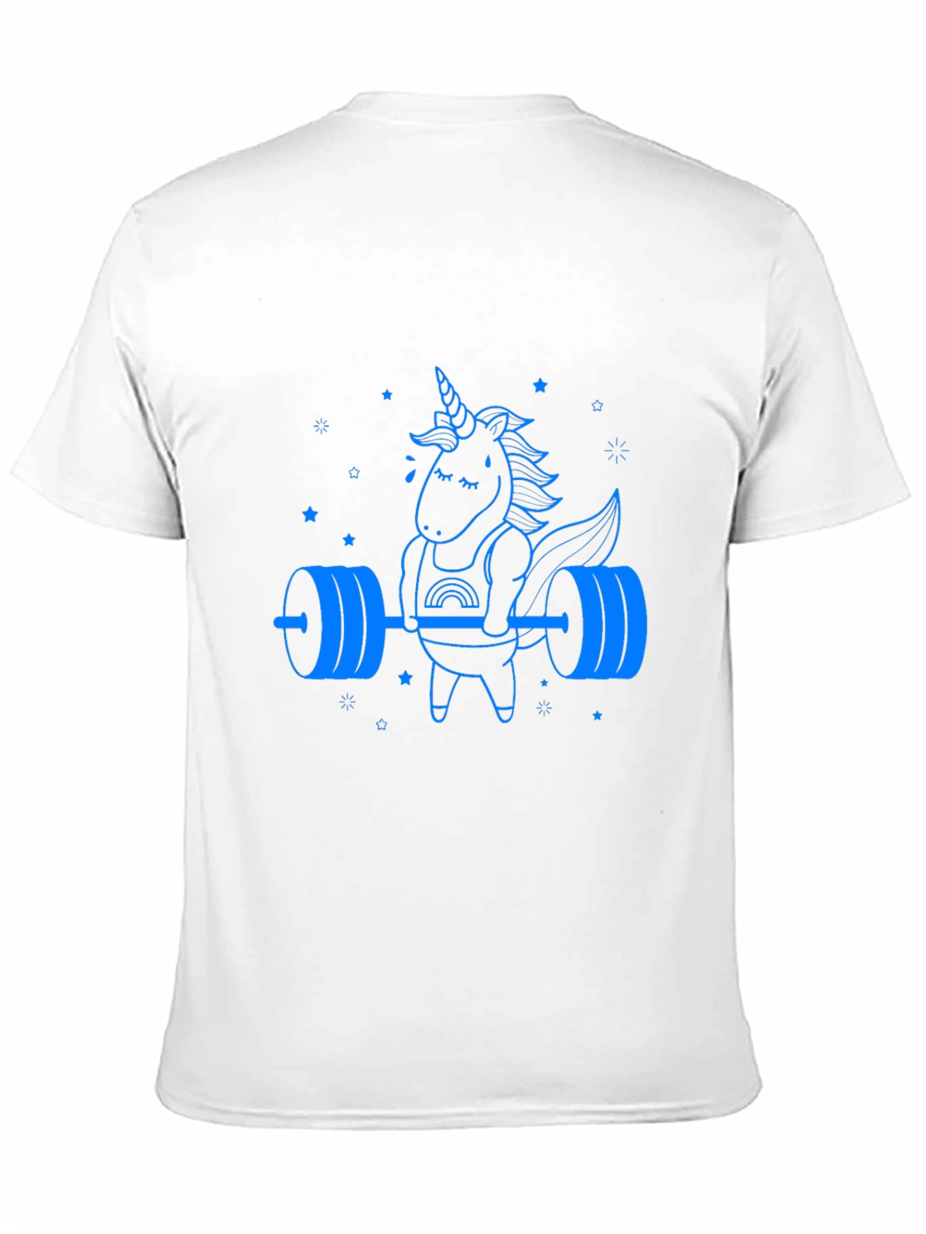 Unicorn Lifting Barbell Graphic Tee