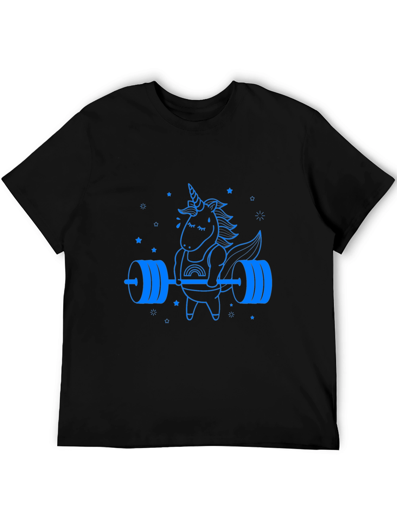 Unicorn Lifting Barbell Graphic Tee