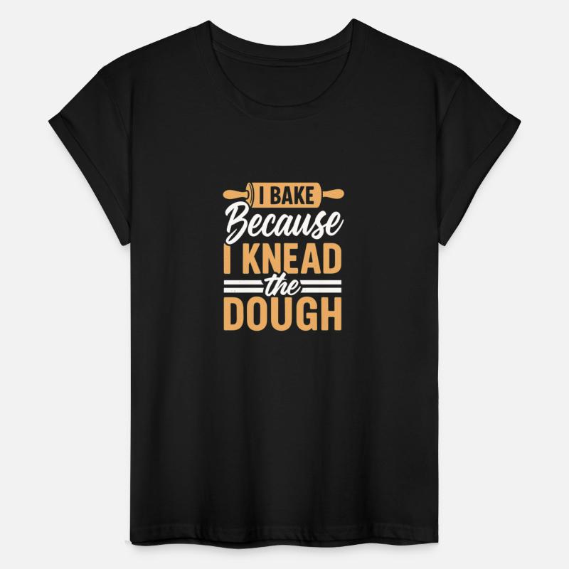 Knead the Dough – Funny and Clever Design for Bak