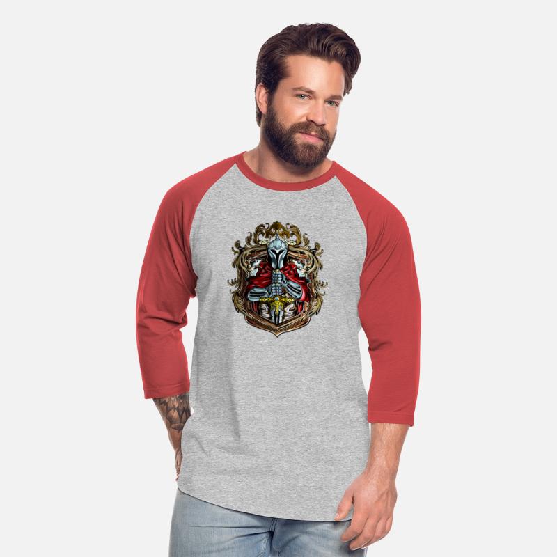 knight in shining armor holding sword