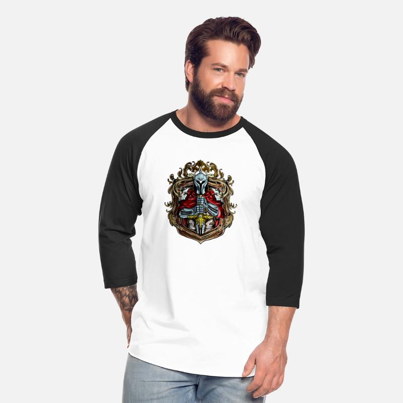 knight in shining armor holding sword