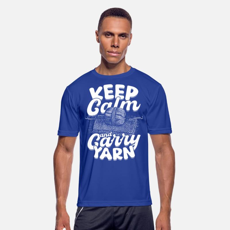 Knitting Yarn Knitter Keep calm and carry yarn
