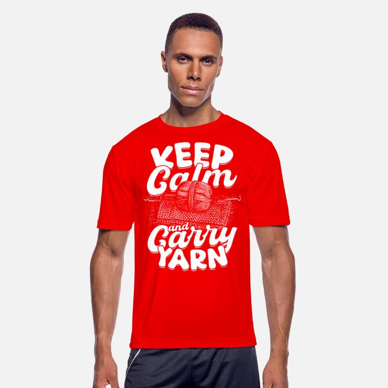 Knitting Yarn Knitter Keep calm and carry yarn