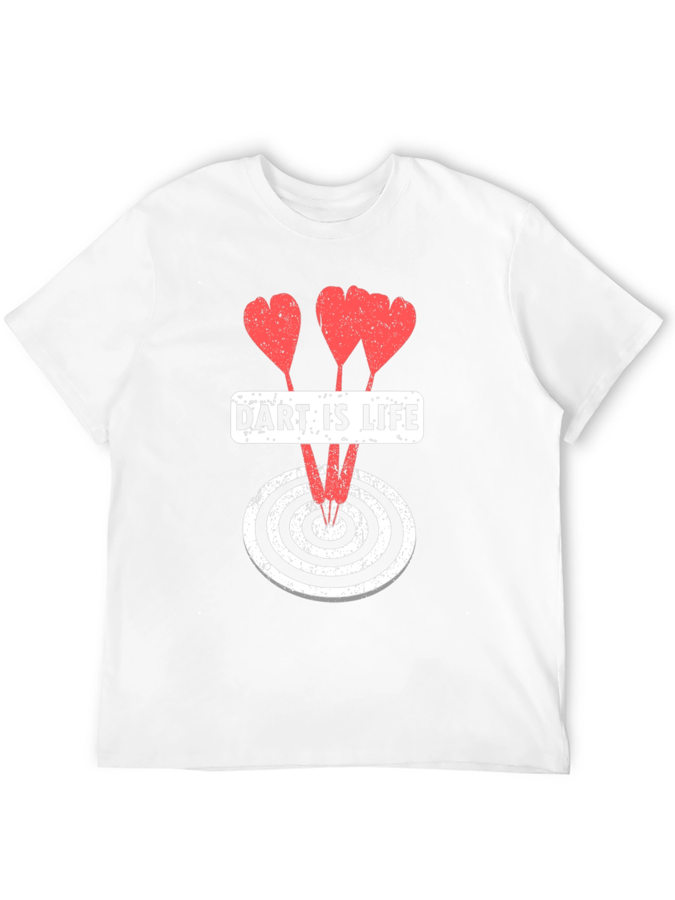 Dart Is Life T-Shirt Dartboard Design