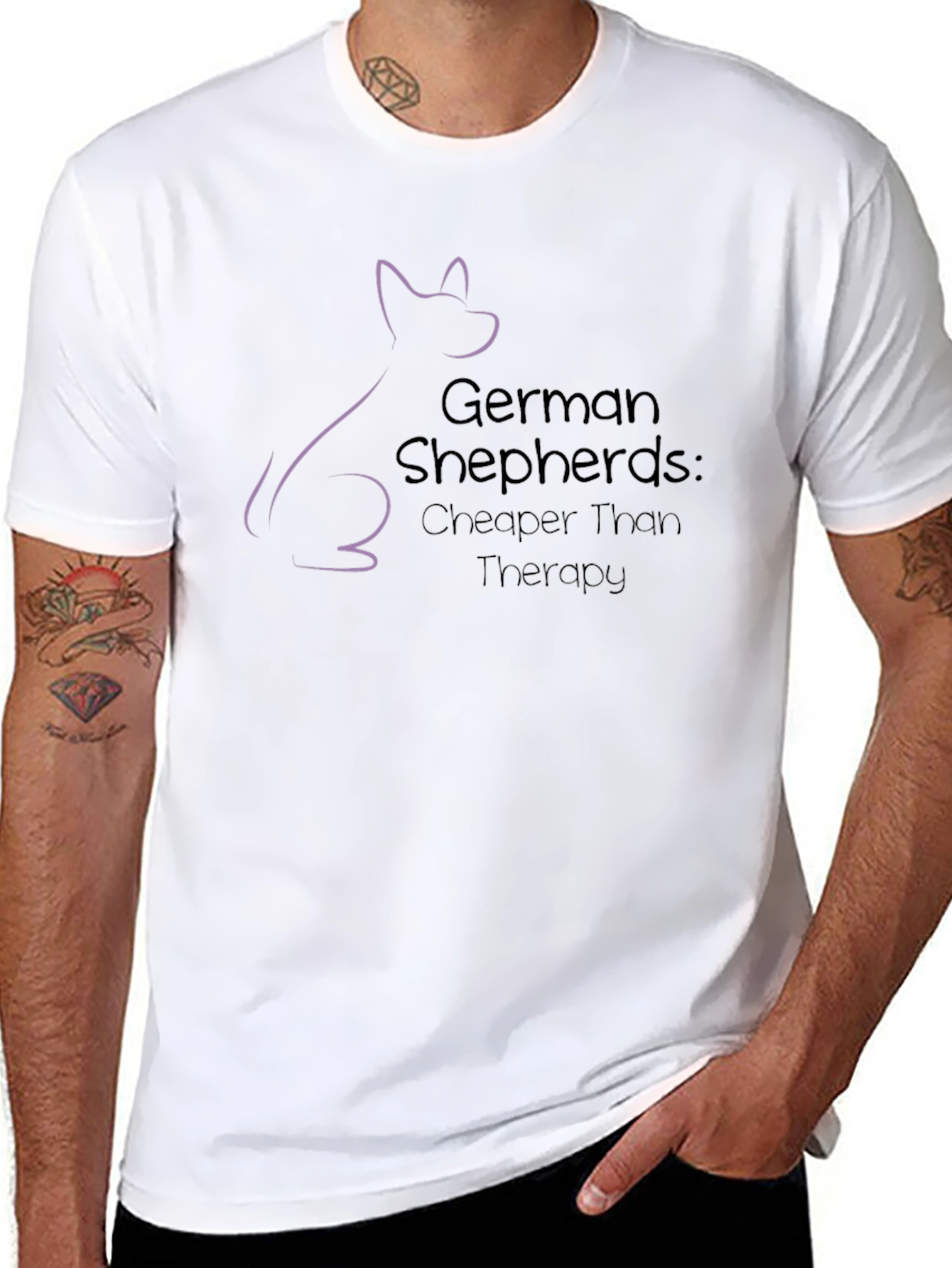 German Shepherd Therapy T-Shirt