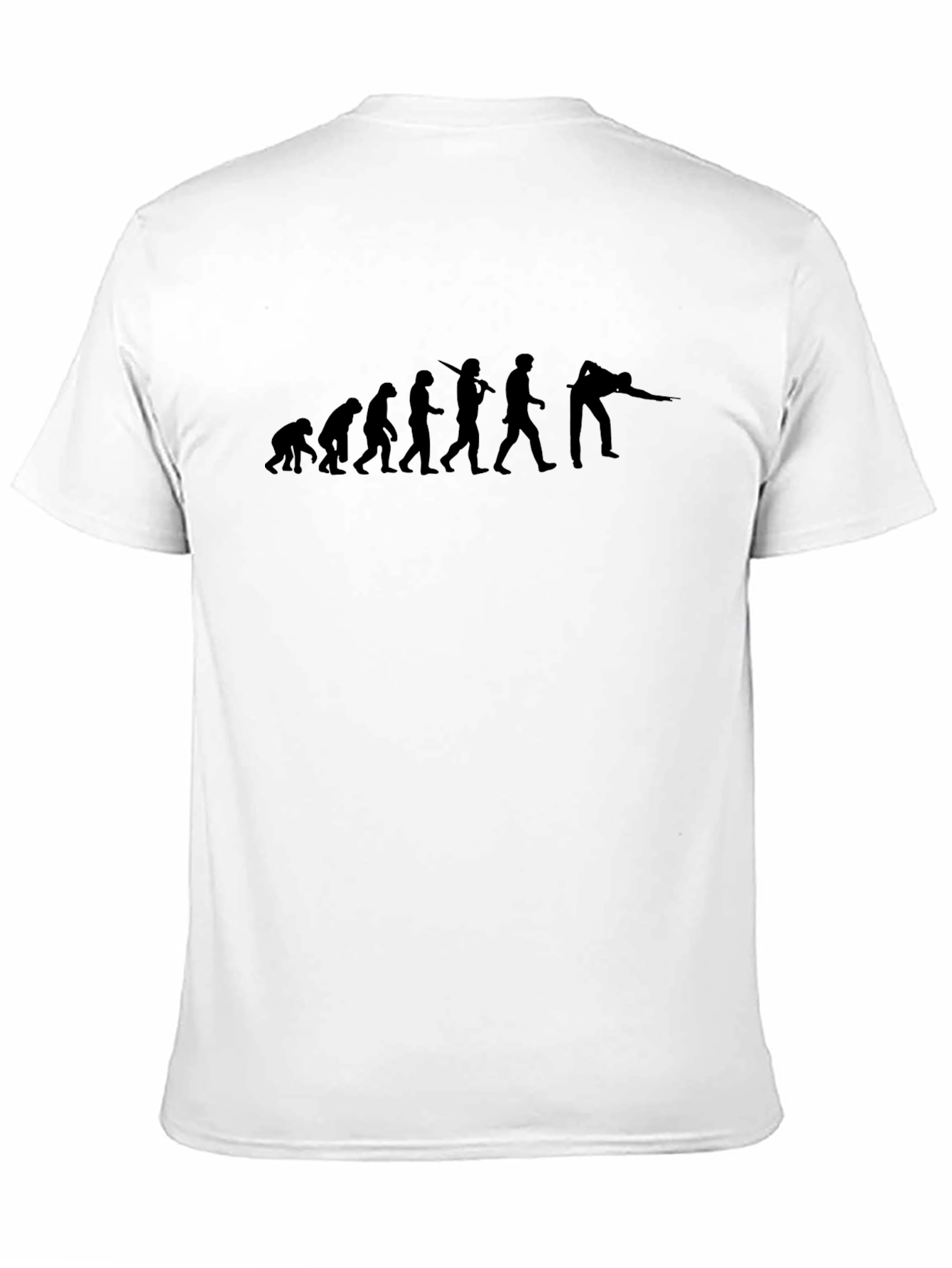 Evolution of Pool Black T-Shirt