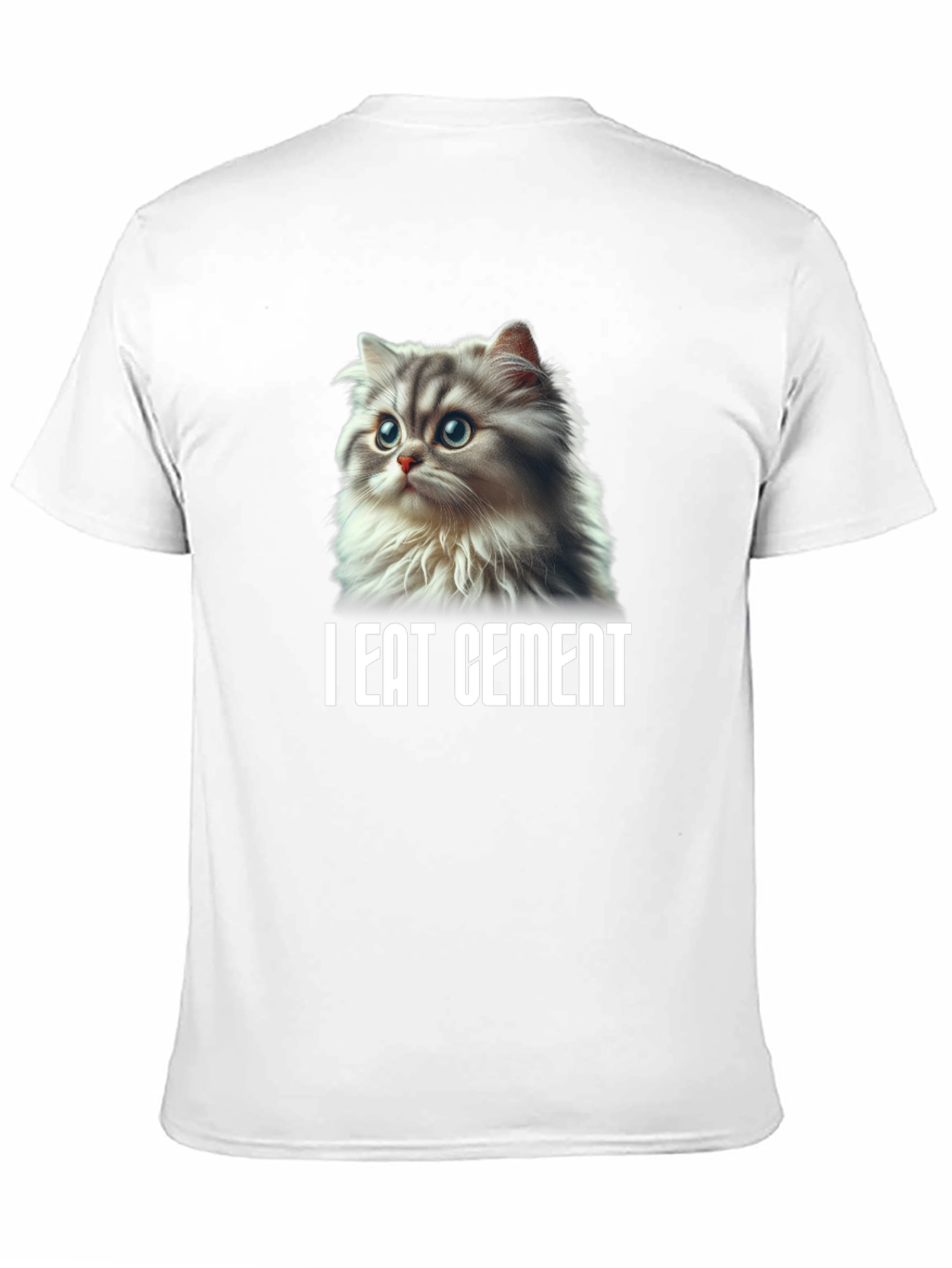 I Eat Cement Cat T-Shirt
