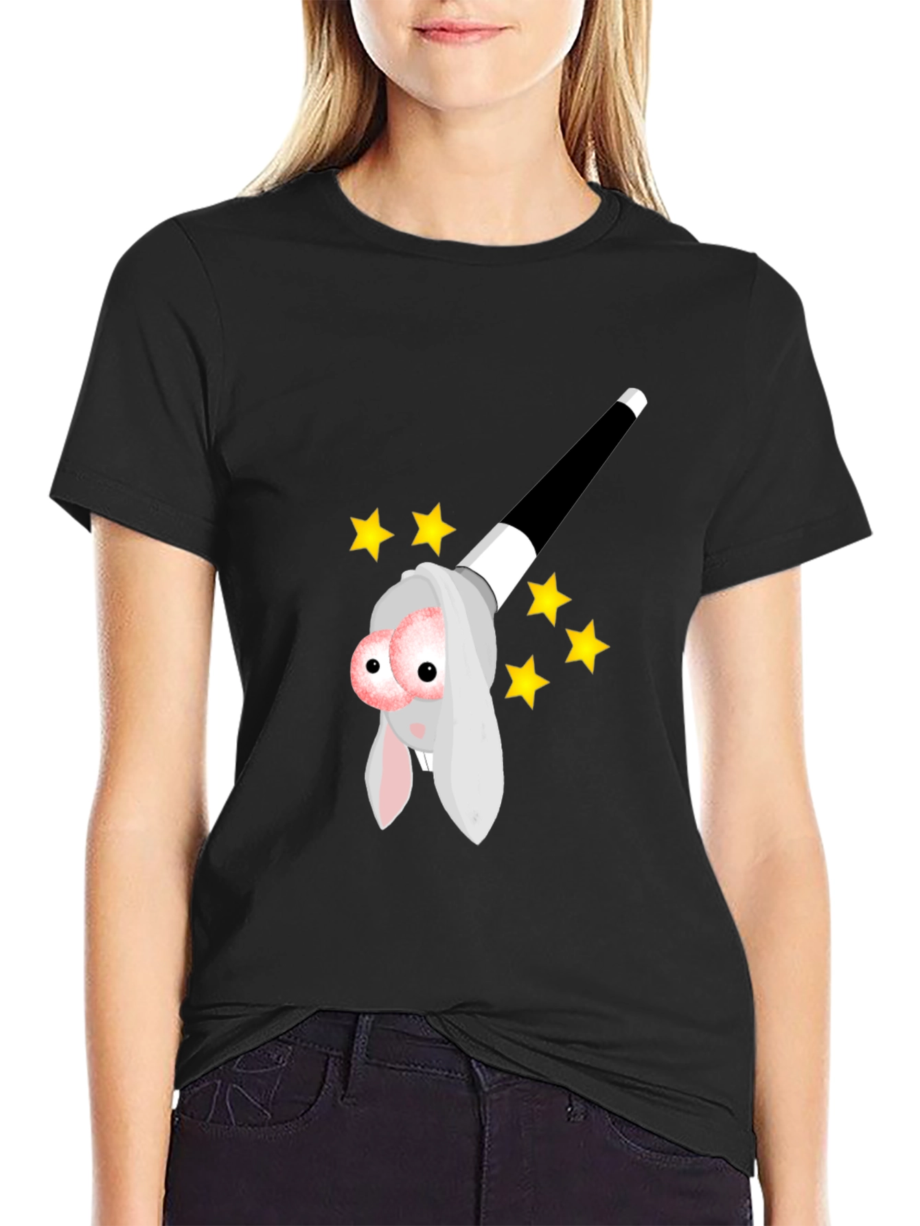 Magic Rabbit T-Shirt: Illusion Tee for Magicians