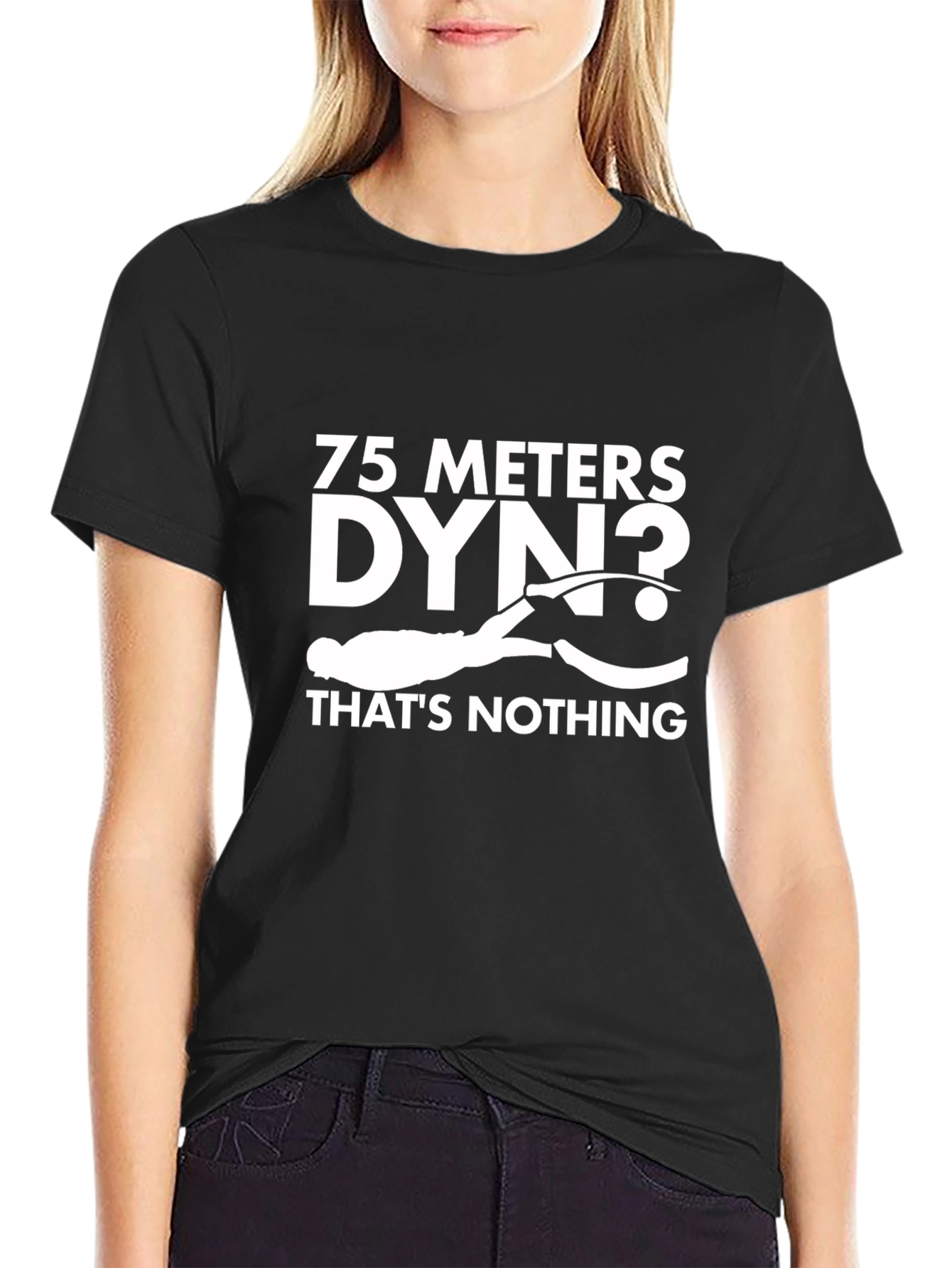 Freediving T-Shirt - 75 Meters DYNO Thats Nothing!