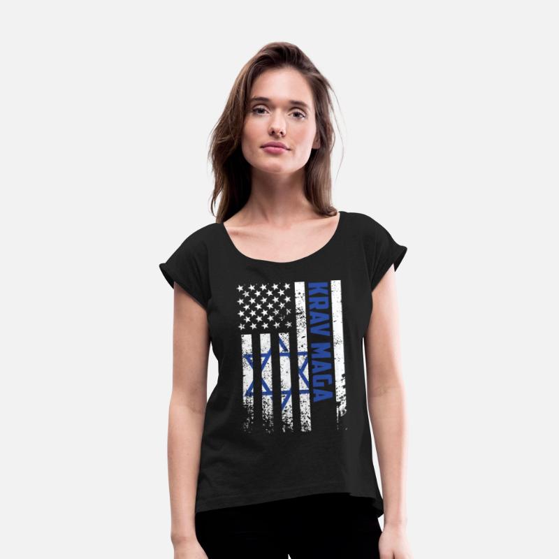 Krav Maga American USA Israel Flag