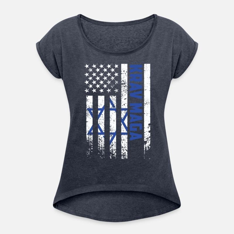 Krav Maga American USA Israel Flag