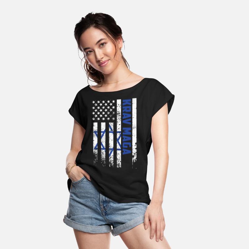 Krav Maga American USA Israel Flag