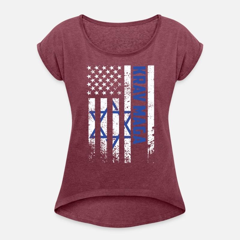 Krav Maga American USA Israel Flag