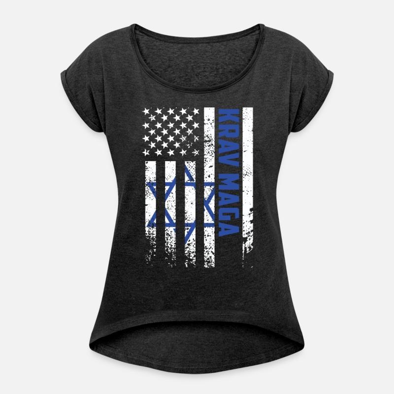 Krav Maga American USA Israel Flag