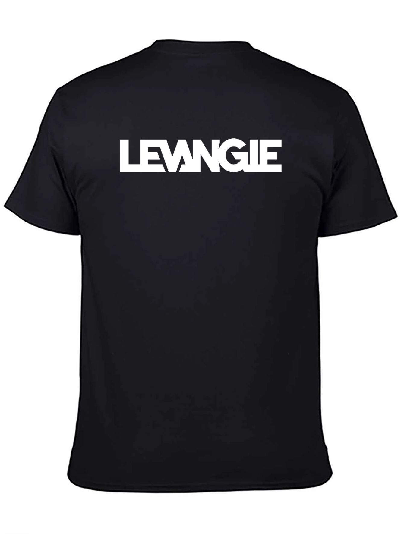 LEVANGIE Graphic Black T-Shirt