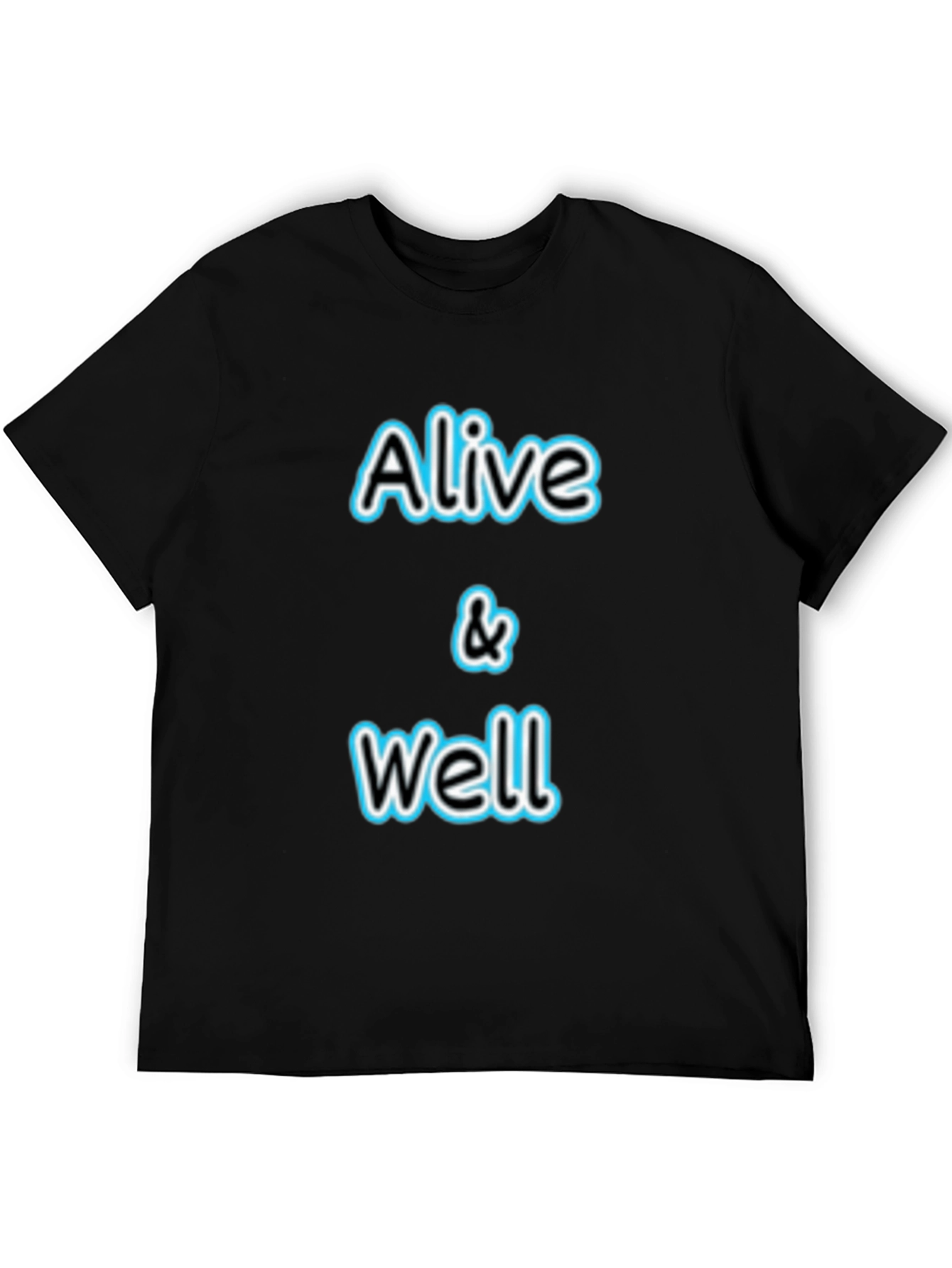 Alive & Well Graphic Black T-Shirt
