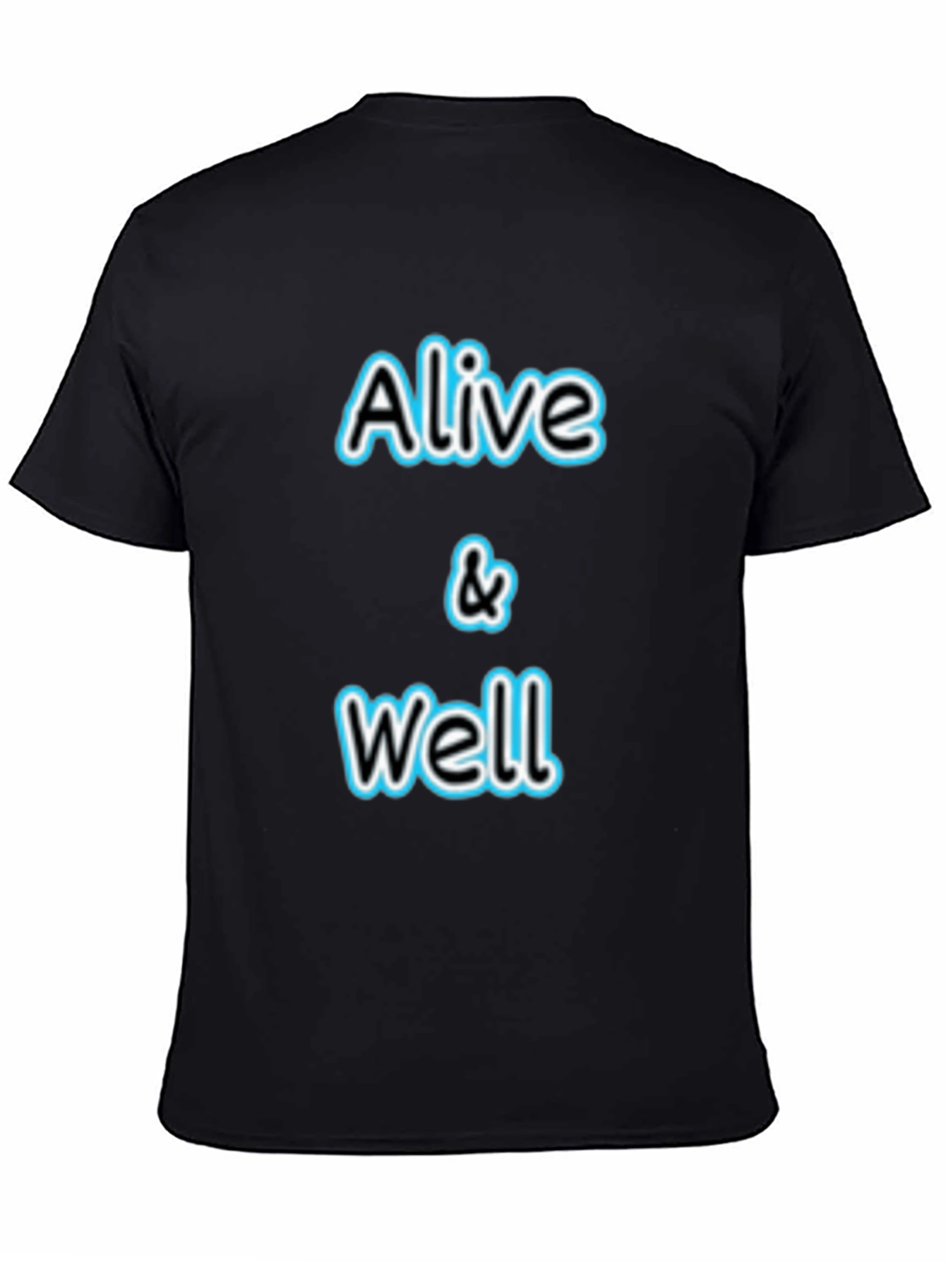 Alive & Well Graphic Black T-Shirt