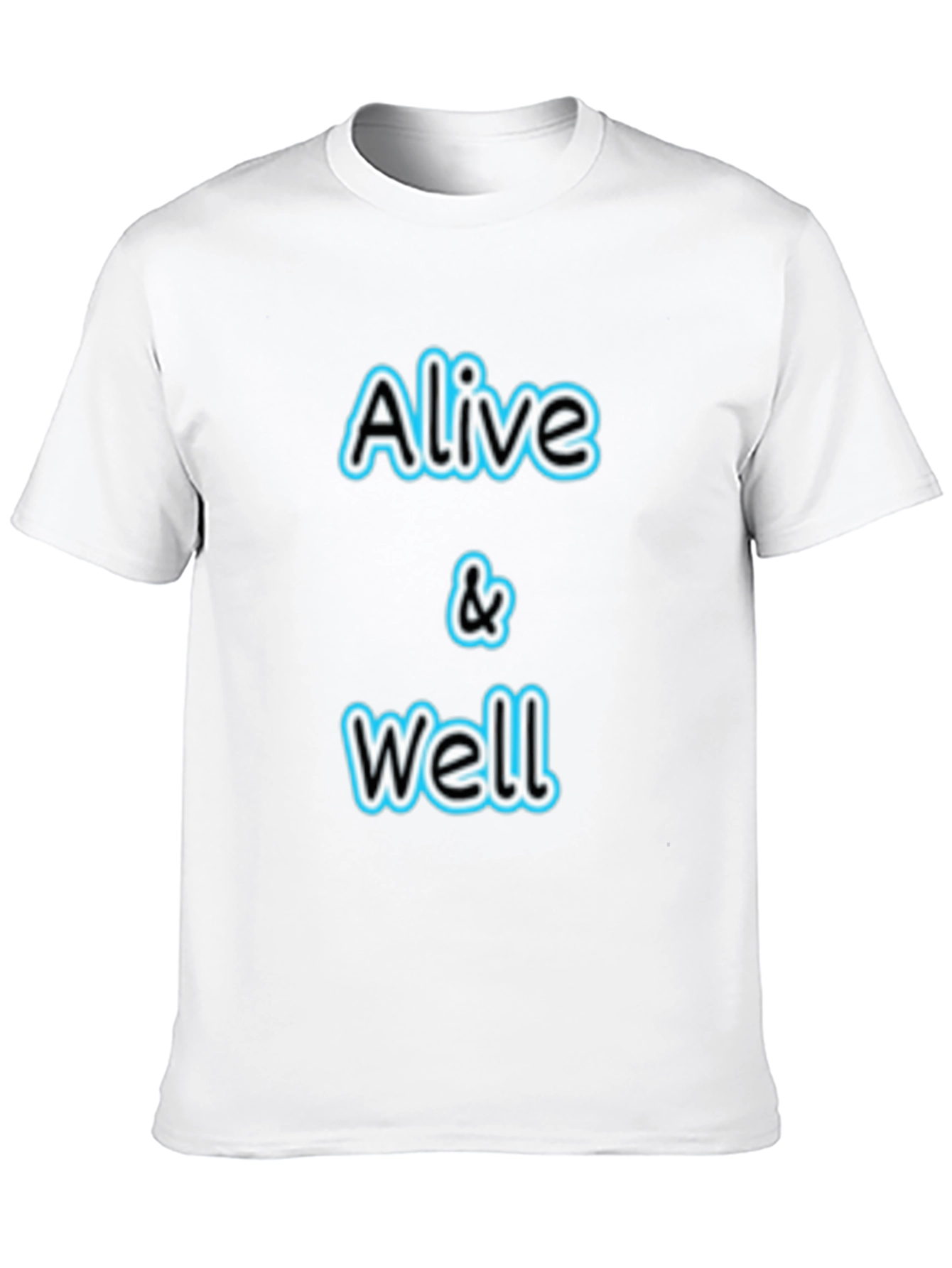 Alive & Well Graphic Black T-Shirt