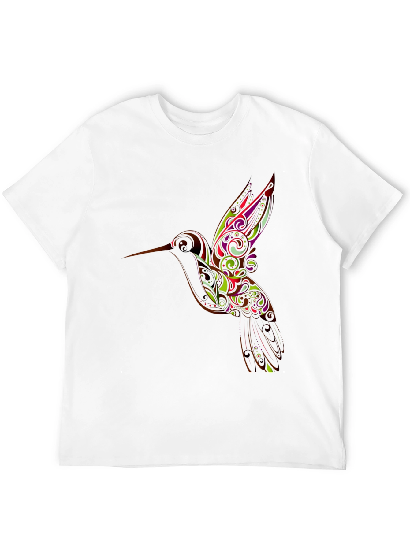 Hummingbird Graphic Black T-Shirt