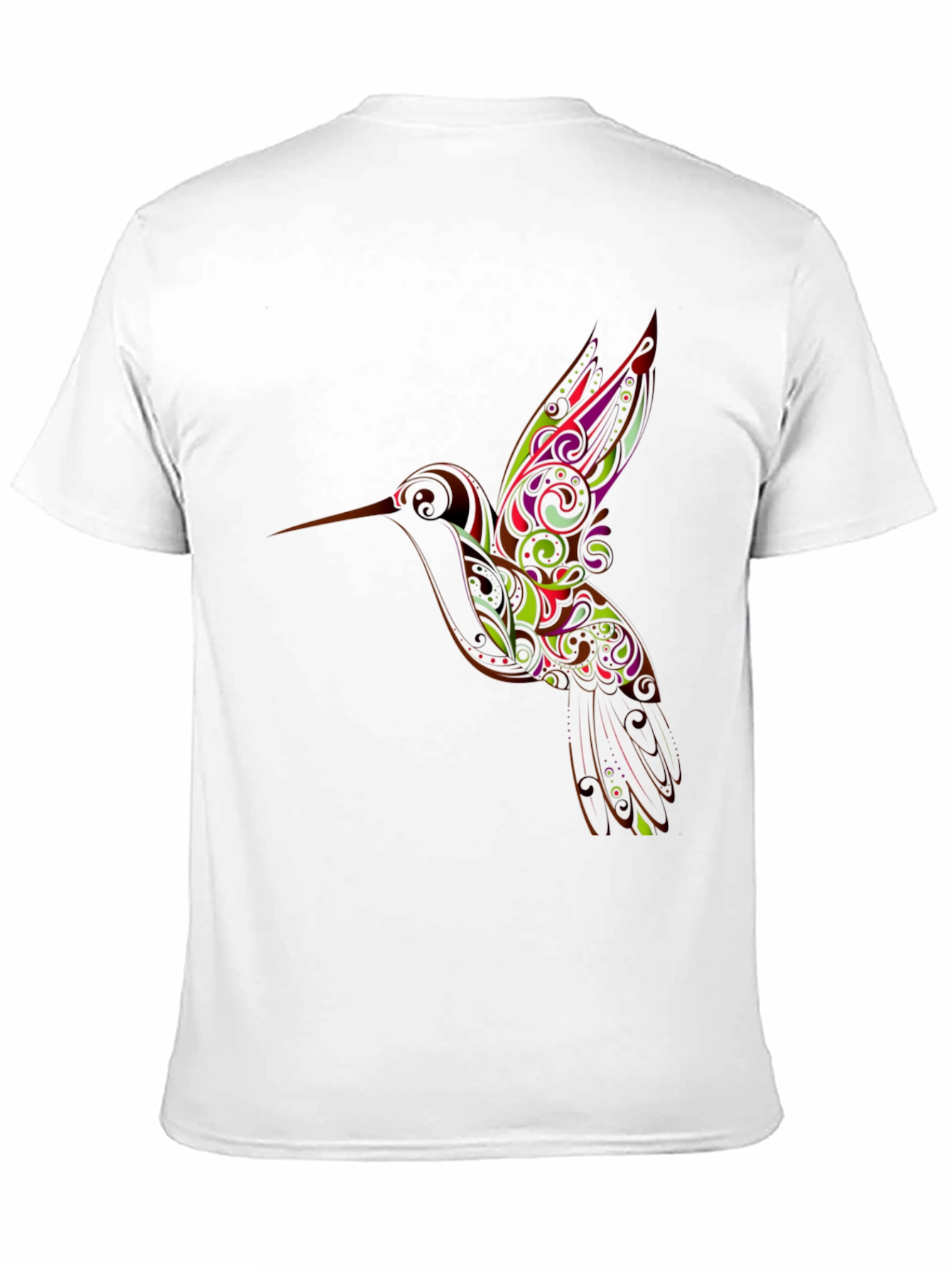 Hummingbird Graphic Black T-Shirt