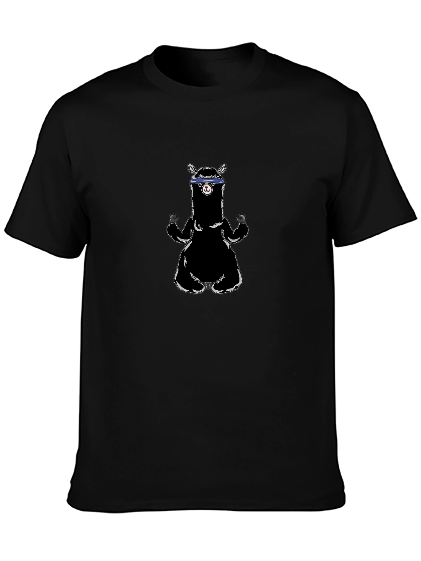 Weightlifting Llama Graphic Tee