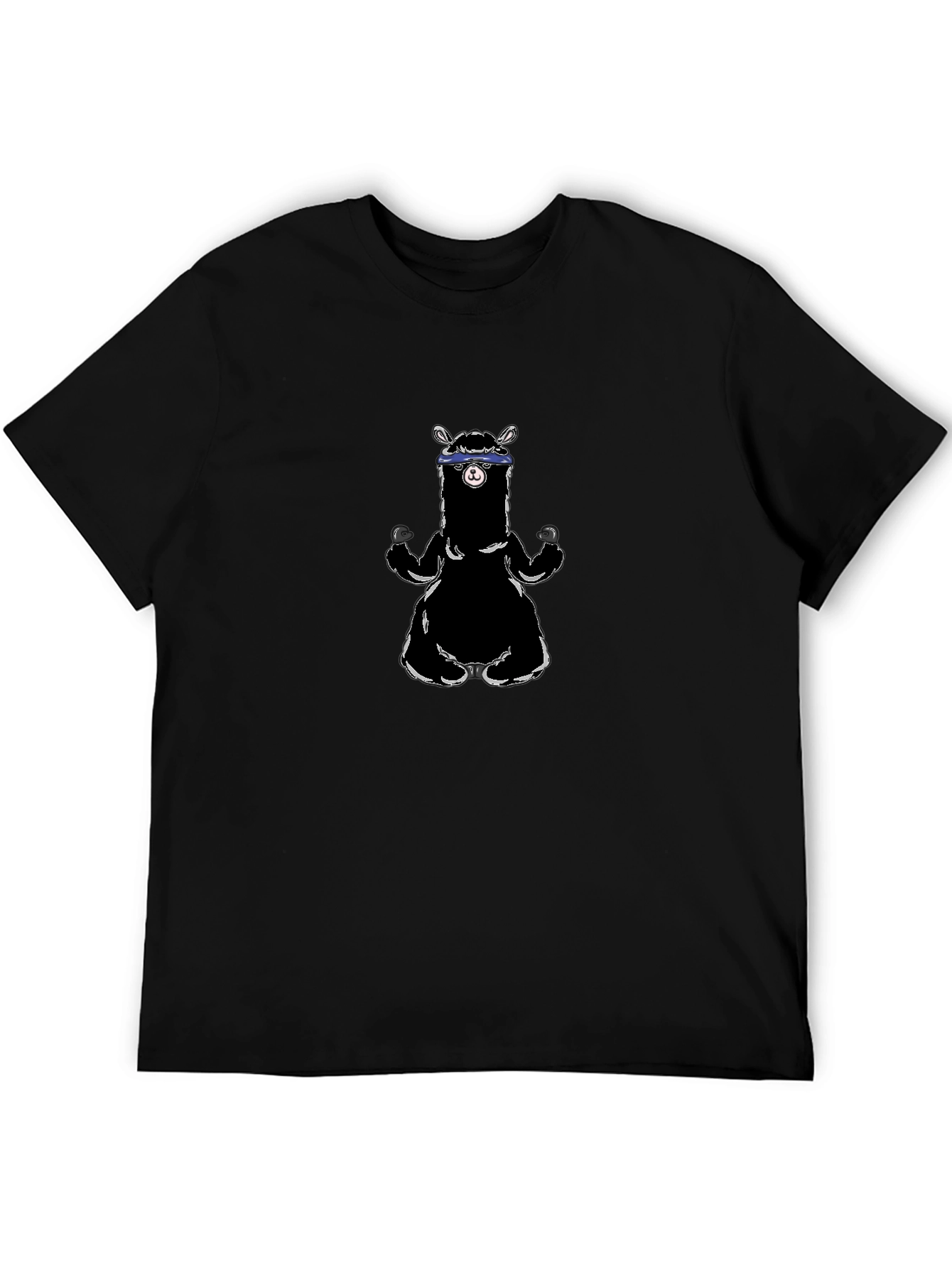 Weightlifting Llama Graphic Tee