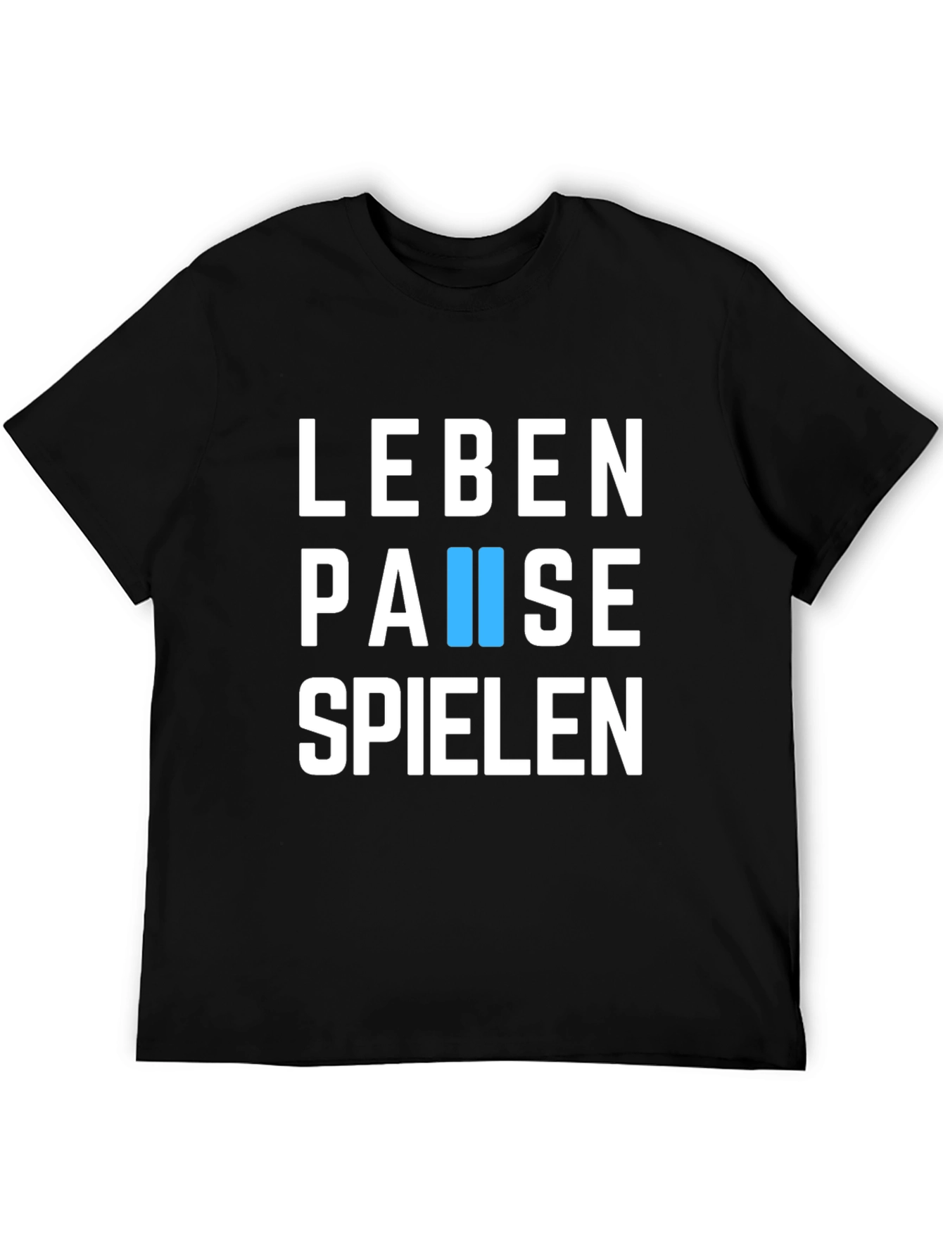 Leben Pause Spielen T-Shirt - Relax & Play