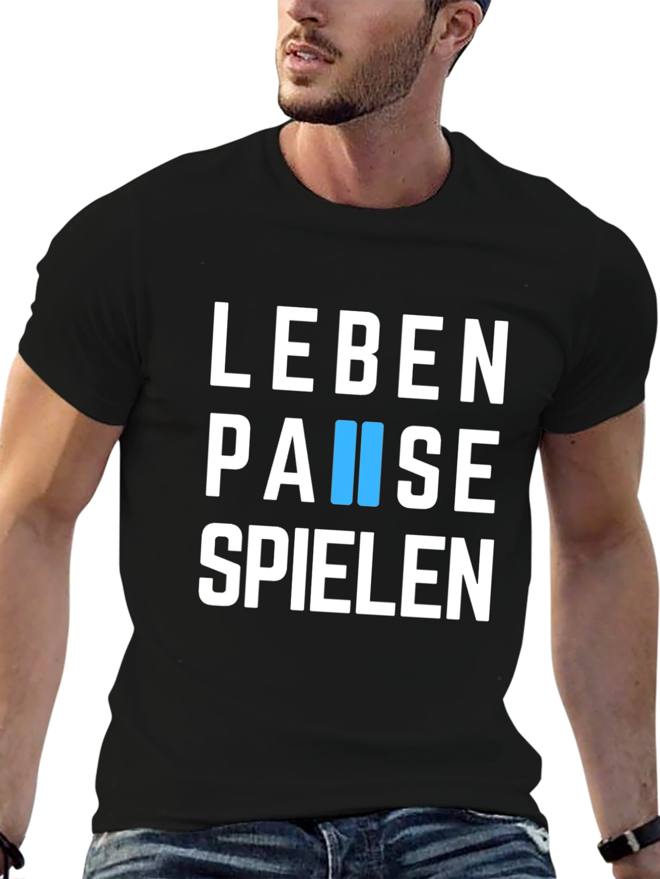 Leben Pause Spielen T-Shirt - Relax & Play