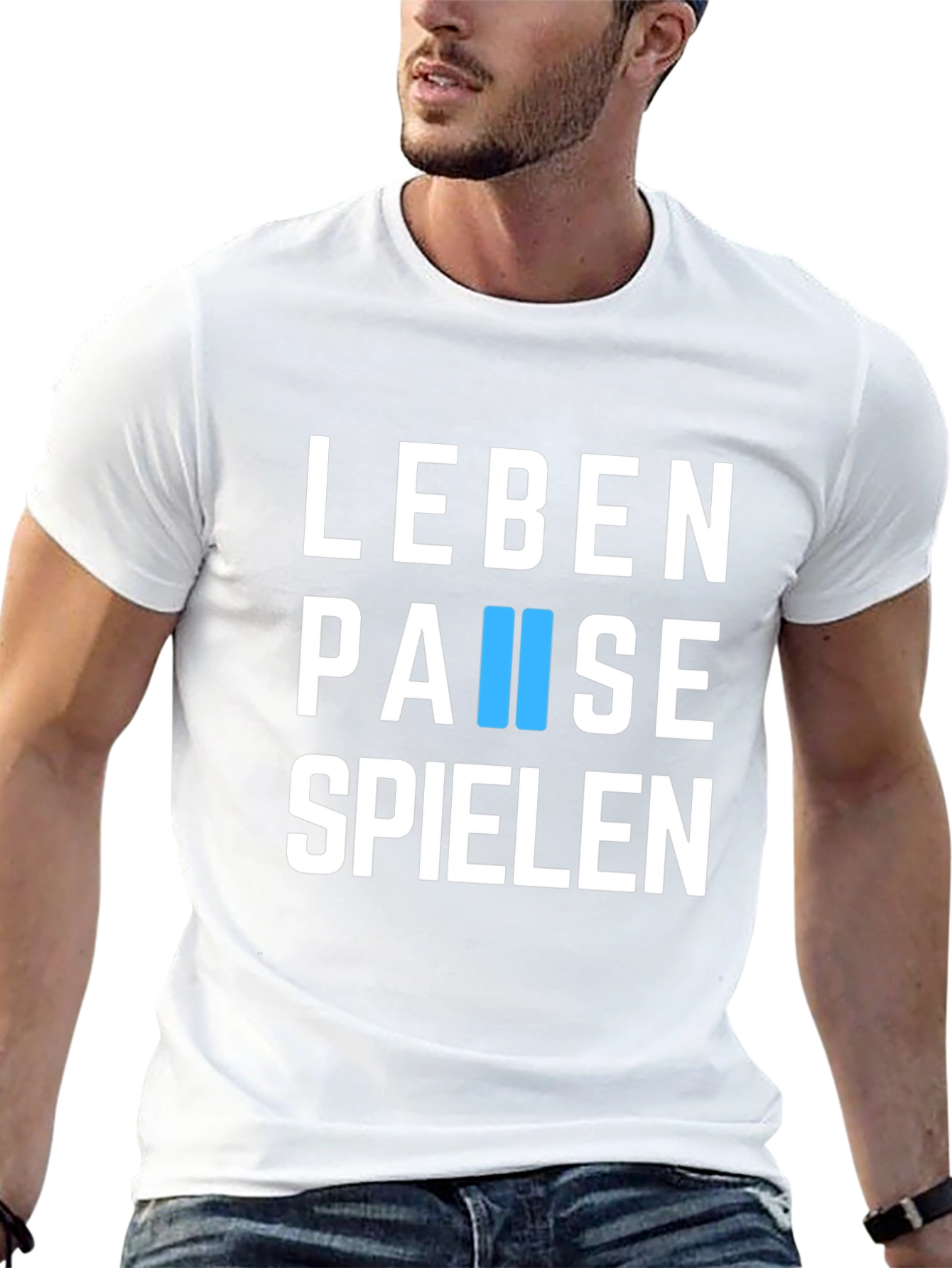 Leben Pause Spielen T-Shirt - Relax & Play
