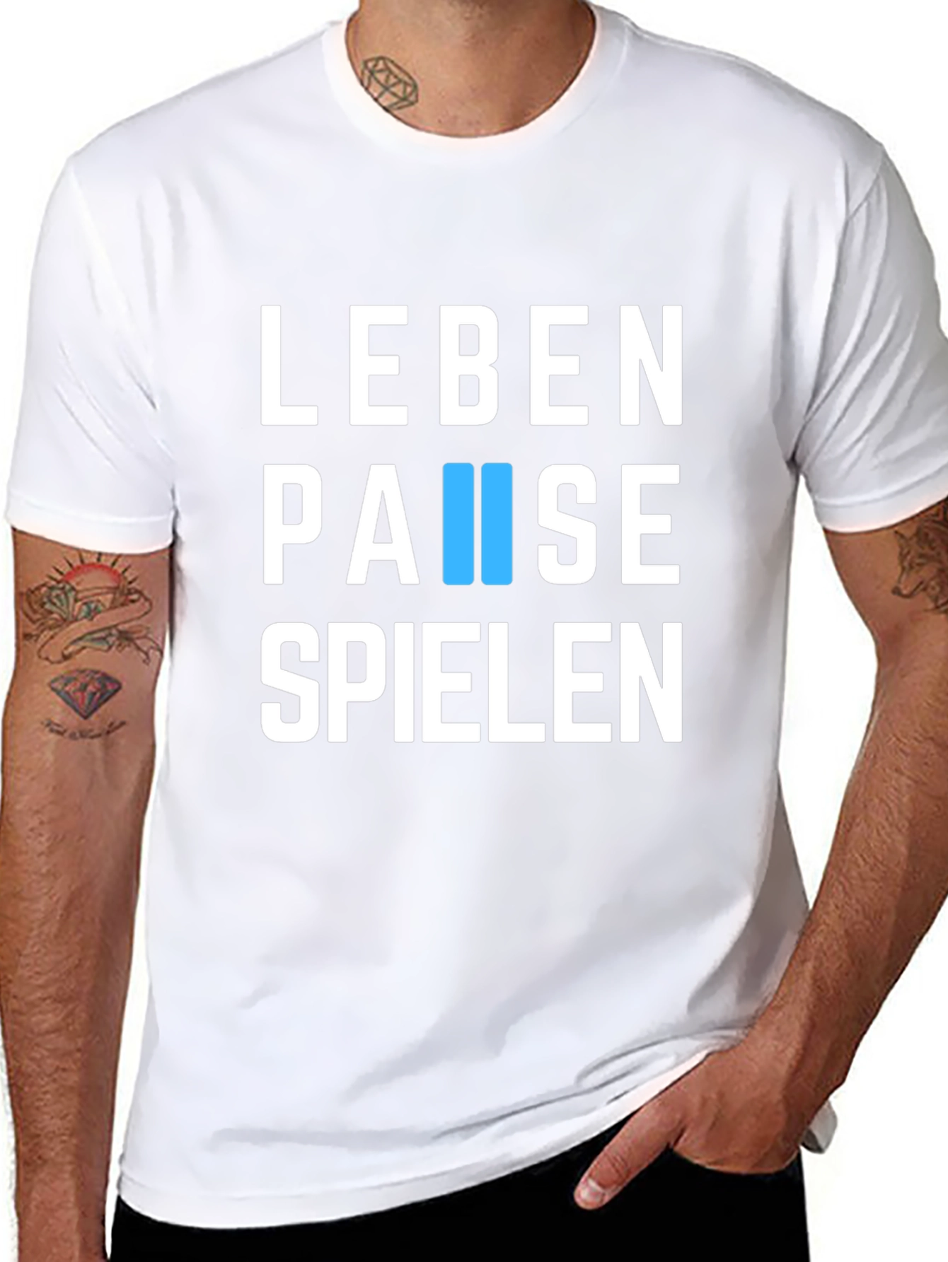 Leben Pause Spielen T-Shirt - Relax & Play